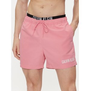 Calvin Klein pánské růžové plavky - M (TFZ)