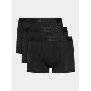 Tommy Hilfiger pánské černé boxerky 3pack - XL (0R7)