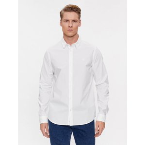 Calvin Klein pánská bílá košile  - M (YAF)