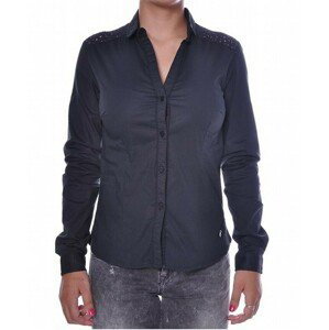 Pepe Jeans dámská černá košile Corinne - S (999BLAC)