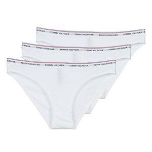 Tommy Hilfiger dámské bílé kalhotky 3pack - L (904)