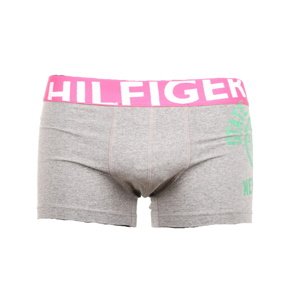 Tommy Hilfiger pánské šedé boxerky Hilfiger - S (004GREY)