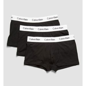 Calvin Klein pánské černé boxerky 3pack - M (001)