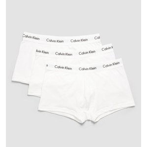 Calvin Klein pánské bílé boxerky 3pack - M (100)