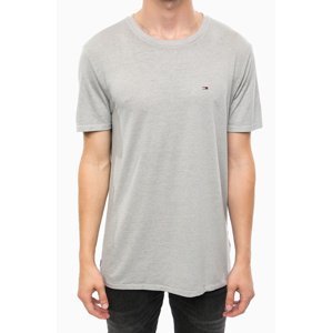 Tommy Hilfiger pánské šedé tričko Basic - XL (091)