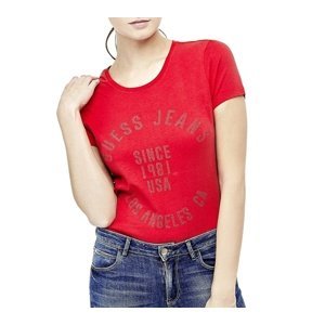 Guess dámské červené tričko - S (B525)