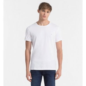 Calvin Klein pánské bílé tričko - S (112)