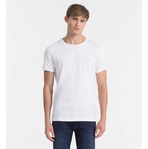Calvin Klein pánské bílé tričko - XL (112)
