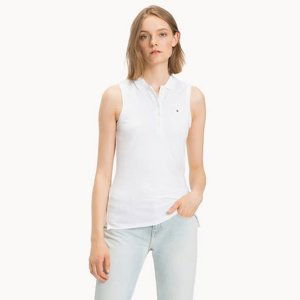 Tommy Hilfiger dámské bílé polo New Chiara