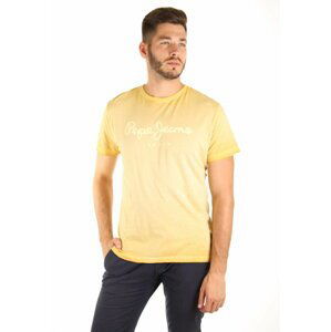 Pepe Jeans pánské žluté tričko West - XXL (078)