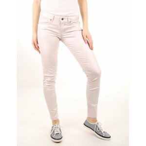 Pepe Jeans dámské světle růžové kalhoty Lola - 26 (327)