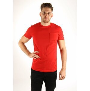 Calvin Klein pánské červené tričko Talb - XXL (695)