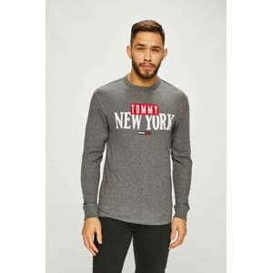 Tommy Hilfiger pánské šedé tričko New York - XXL (075)