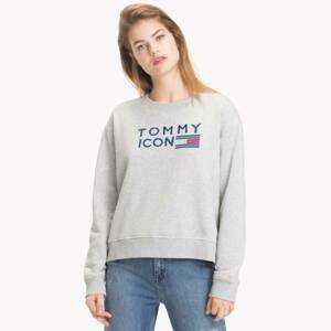 Tommy Hilfiger dámská šedá mikina Lane