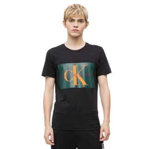 Calvin Klein pánské černé tričko Monogram - XXL (901)