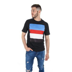 Calvin Klein pánské černé tričko Stripe - XXL (099)