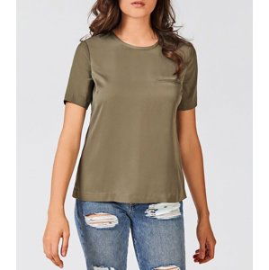 Guess dámská khaki halenka - XS (DUO)