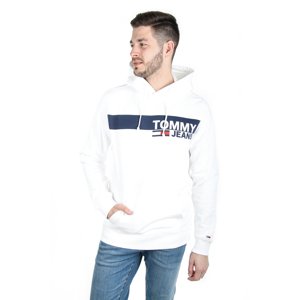 Tommy Hilfiger pánská bílá mikina Essential - XL (100)