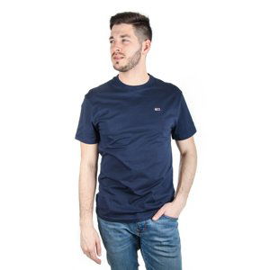 Tommy Hilfiger pánské tmavě modré tričko Tommy - XXL (002)