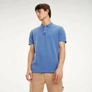 Tommy Hilfiger pánské modré polo tričko Garment - XL (434)