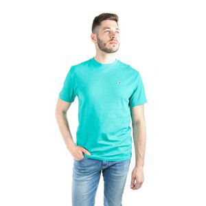 Tommy Hilfiger pánské zelené tričko Tommy - XL (399)