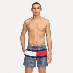 Tommy Hilfiger pánské modré plavky Triangle