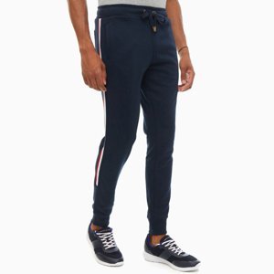 Tommy Hilfiger pánské tmavě modré sportovní kalhoty Icon