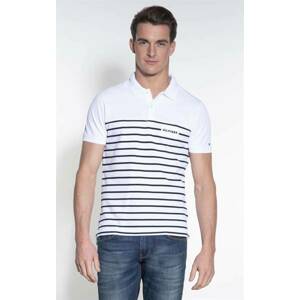 Tommy Hilfiger pánské bílé polo Breton - L (903)