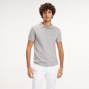 Tommy Hilfiger pánské šedé polo Global - L (501)