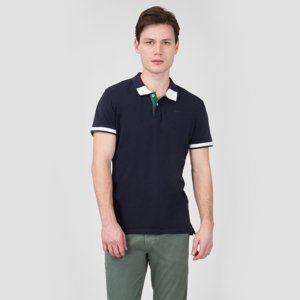 Pepe Jeans pánské tmavě modré polo Jonson - XXL (597)