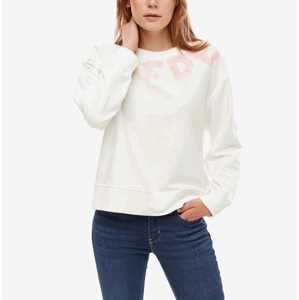 Pepe Jeans dámská bílá mikina Primrose - M (810)