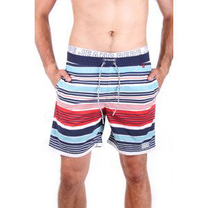 Pepe Jeans pánské pruhované plavky Stripes - S (266)