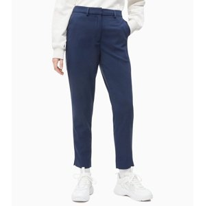Calvin Klein dámské tmavě modré volnočasové 7/8 kalhoty - 26/30 (496)