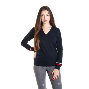 Tommy Hilfiger dámský tmavě modrý svetr Ivy - XS (403)