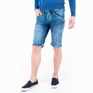 Pepe Jeans pánské modré džínové šortky Track - 30 (000)