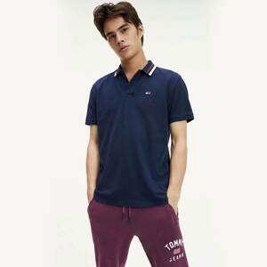 Tommy Hilfiger pánské tmavě modré polo Classics - M (CBK)