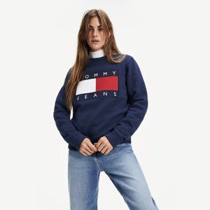 Tommy Hilfiger dámská tmavě modrá mikina Flag