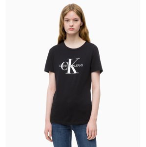 Calvin Klein dámské černé tričko Core - M (099)