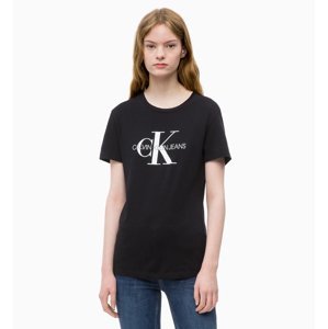 Calvin Klein dámské černé tričko Core ve vel. XL - XL (099)
