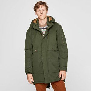 Pepe Jeans pánská khaki zimní bunda Cullen - M (776)