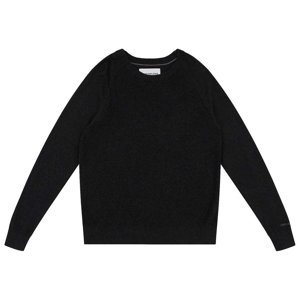Calvin Klein pánský tmavě šedý svetr s kašmírem - XL (005)