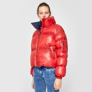 Pepe Jeans dámská červená bunda Claire - XS (242)