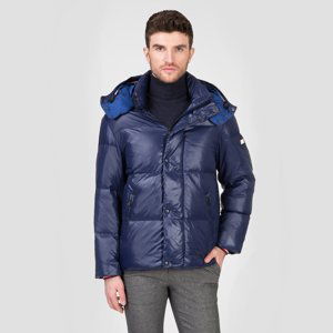 Tommy Hilfiger pánský tmavě modrý bomber - S (DWX)