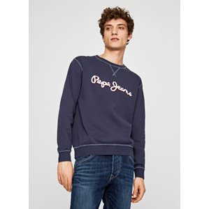 Pepe Jeans pánská modrá mikina Lamont - L (584)