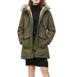 Calvin Klein dámská khaki parka - L (371)