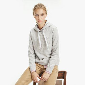 Tommy Hilfiger dámská šedá mikina Kaylee - L (PYT)