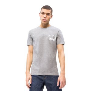 Calvin Klein pánské šedé tričko Graphic - XXL (039)