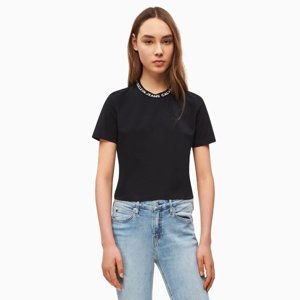 Calvin Klein dámské černé tričko Modern - S (099)