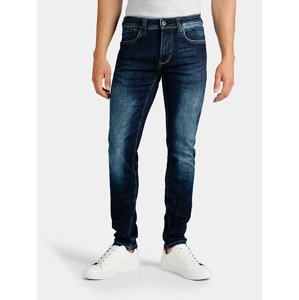 Pepe Jeans pánské tmavě modré džíny Finsbury - 33/32 (000)