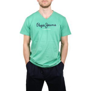Pepe Jeans pánské zelené tričko Eggo